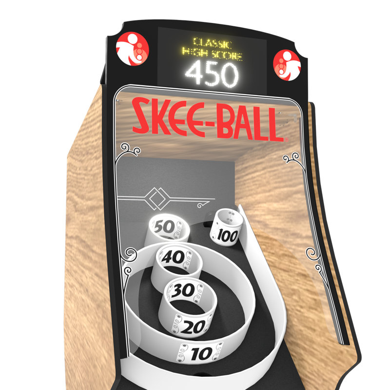 SkeeBall Premium+ Home Arcade Roll and Score Wayfair